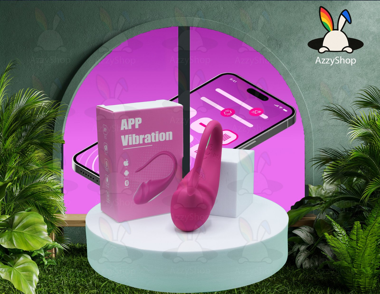 W-32 APP Telefon Kontrollü Vibratör