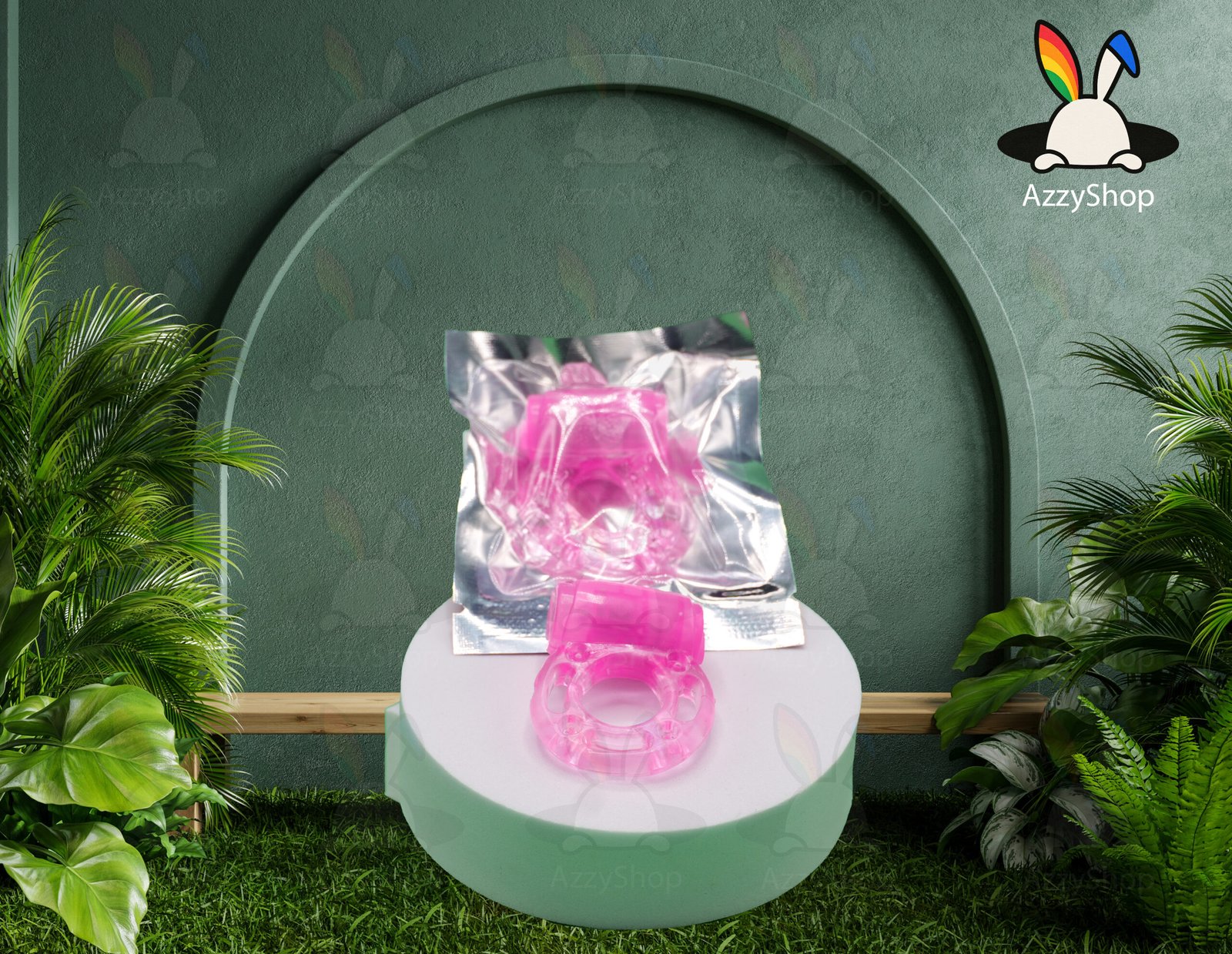 H-2 Şeffaf Titreşimli Penis Halkası